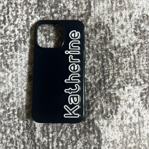 Custom Black Phone Case